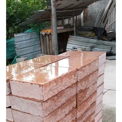 光澤紅園林定制 表面磨光 一面自然美加工 余機切 光澤紅園林定制 表面磨光 一面自然美加工 余機切